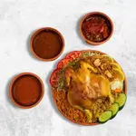 Oven Grilled Chicken With Rice
